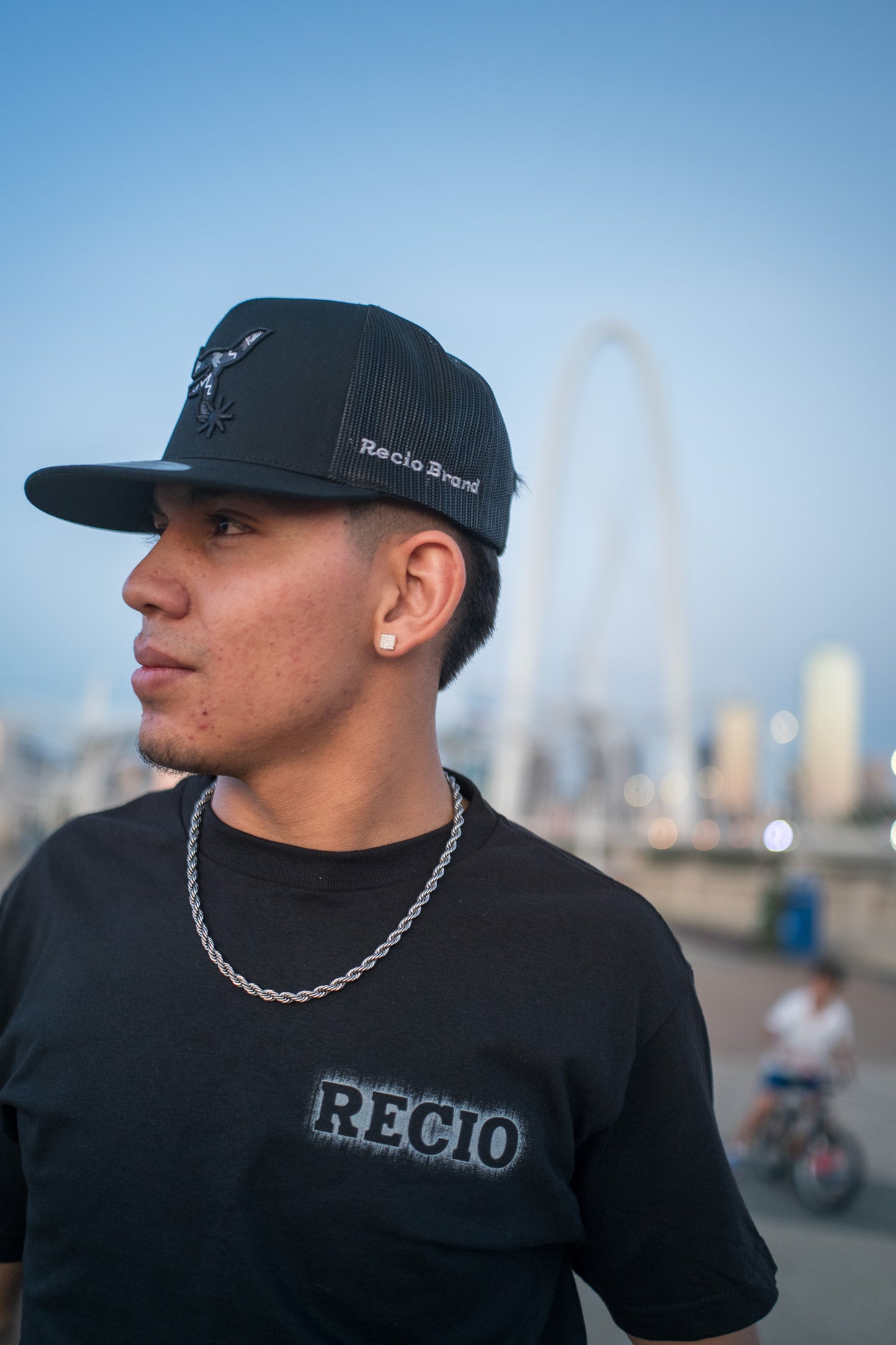 Recio Triple Black Aztec Cap