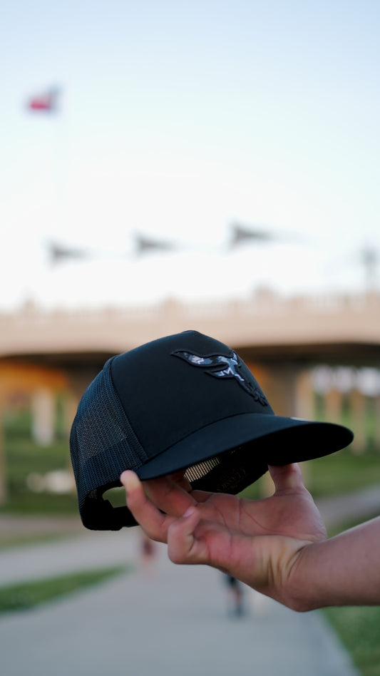 Recio Triple Black Aztec Cap