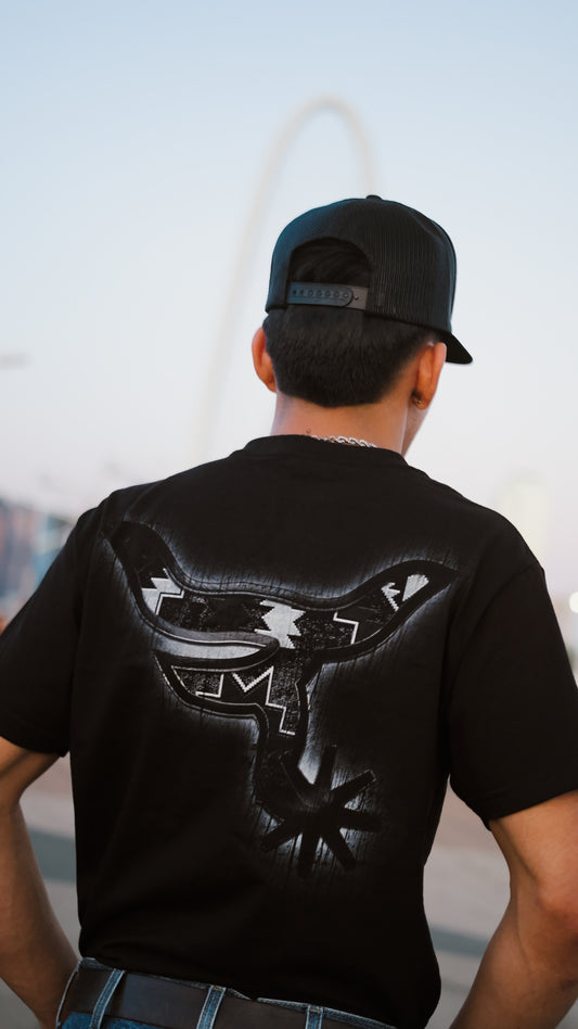 Recio Triple Black Short Sleeve T-Shirt