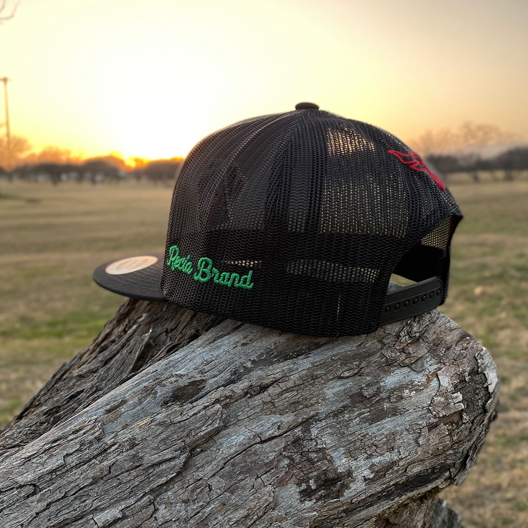 "Ace of Texas" Black Cap