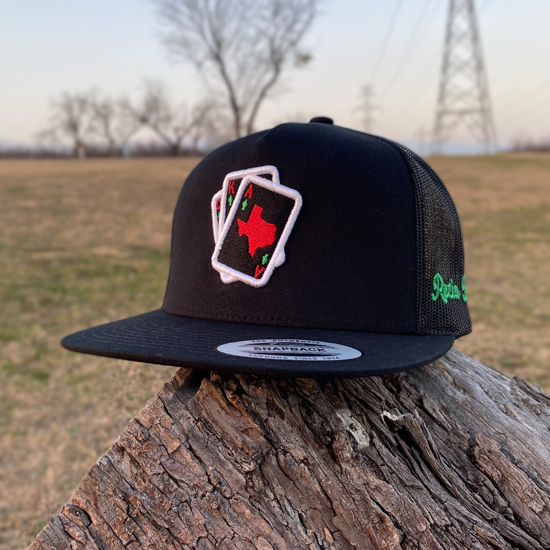 "Ace of Texas" Black Cap
